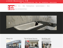 Tablet Screenshot of hometilecenter.com